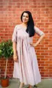 QS063 Pleated Aline Kurta