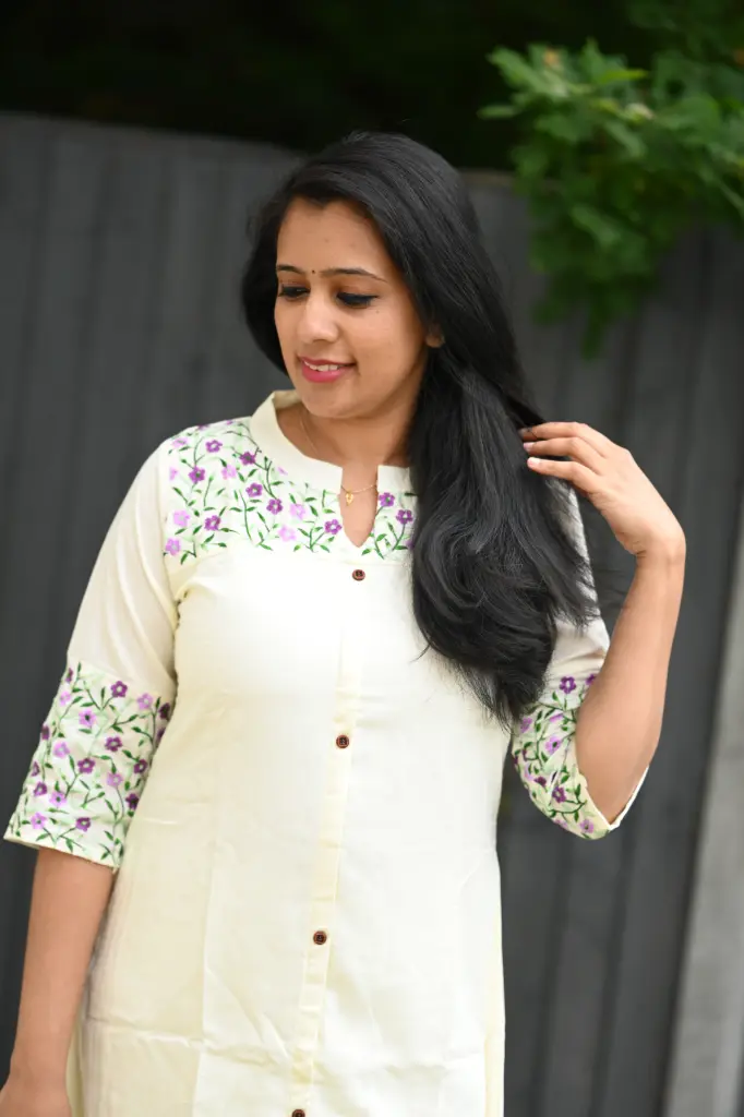 QS074 Aline Kurta