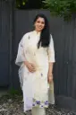 QS078 Tissue Salwar Set