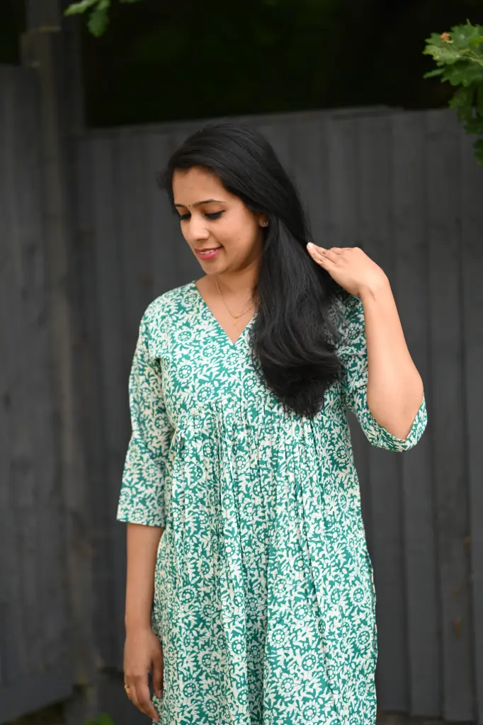QS073 Alia Cut Cotton Co-ordset