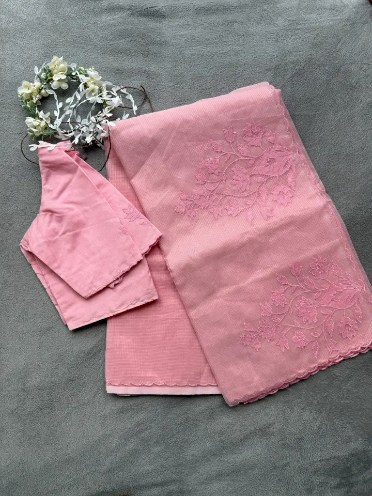 Q0022 - Kota Applique Work Saree