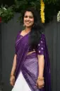 QD001 Georget Designer Dhavani Set