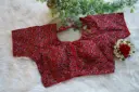 QB022 - Ajrak Blouses