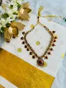 QJ006-Palakka Necklace Red
