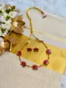 QJ010-Lotus Choker Necklace