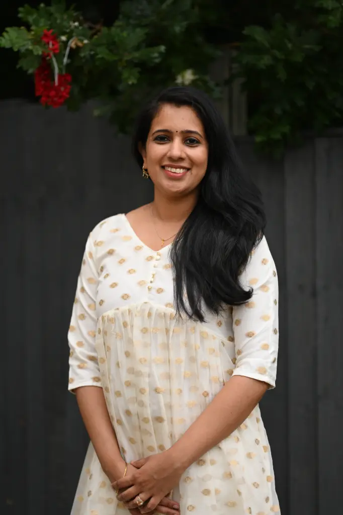 QS094- Alia Cut Organza Kurta