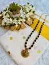 QJ016 Bead Lakshmi Chain Necklace