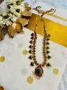 QJ018-Palakka Necklace Green