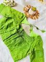 QB030-Designer Sleeves Blouse