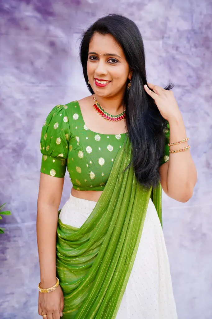 QD0018-Designer Georget Dhavani Set