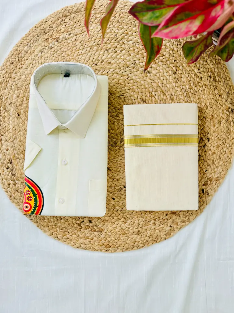 MQ007  Men's Kathakali Shirt