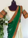 QD0022-Lichy Silk Dhavani Set