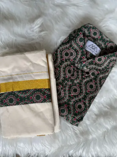 MQ001 Shirt & Dhoti Combo
