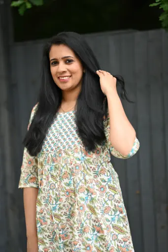 QS068 Floral Co-ordset