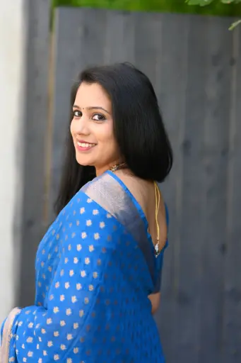 QS018 - Georgette Banarasi Saree