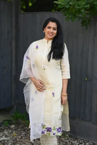 QS078 Tissue Salwar Set