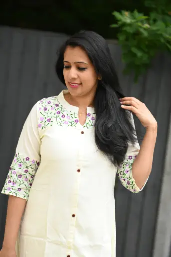 QS074 Aline Kurta