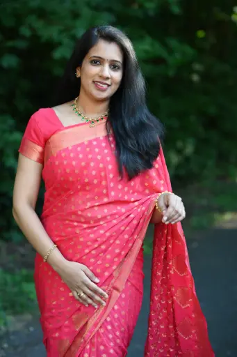 Q0018 - Georgette Banarasi Saree