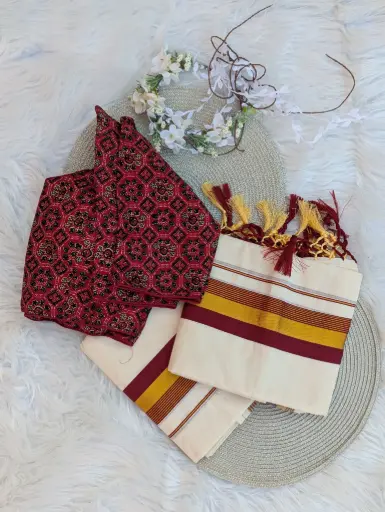 SM001- Kerala Set Mundu
