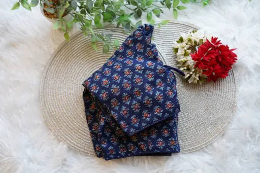 QB020 - Ajrak Blouses