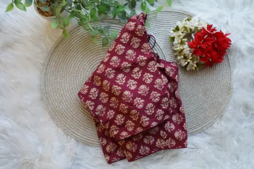 QB021 - Ajrak Blouses