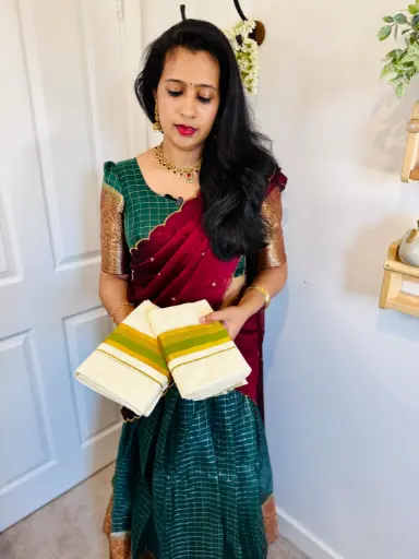 SM003- Kerala Set Mundu