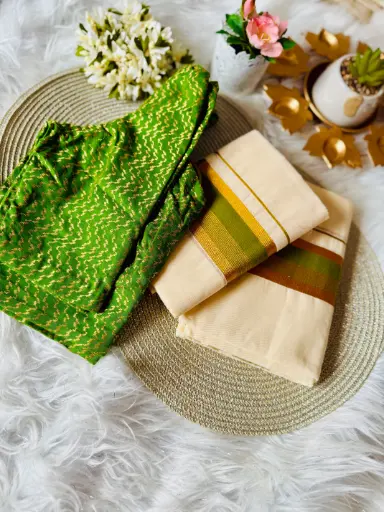 SM003- Kerala Set Mundu
