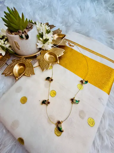 QJ017-Invisible Palakka Necklace