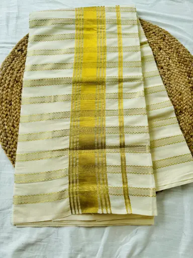 SS042- Premium Line Kerala Kasavu Saree
